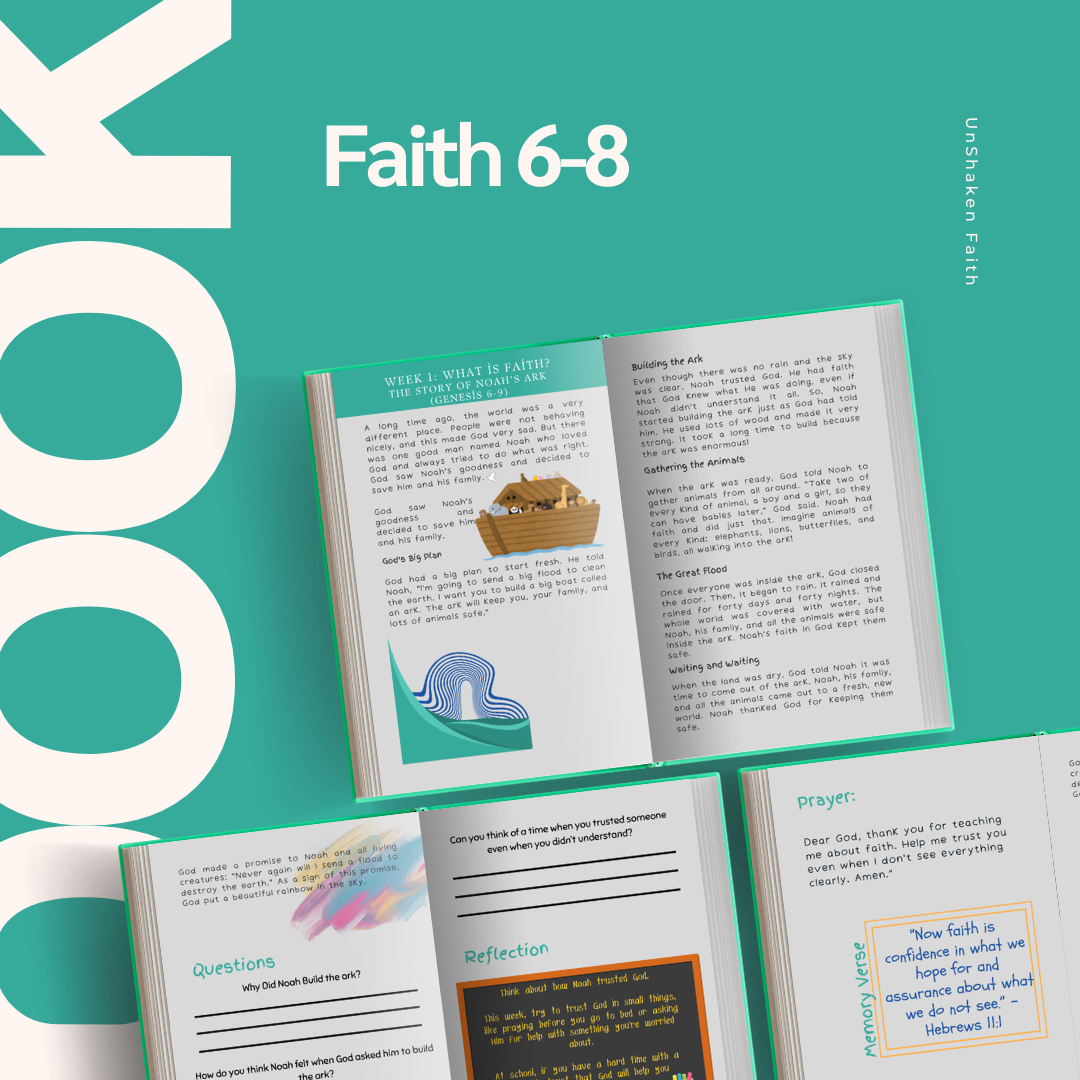 Faith Bible Study 6-8