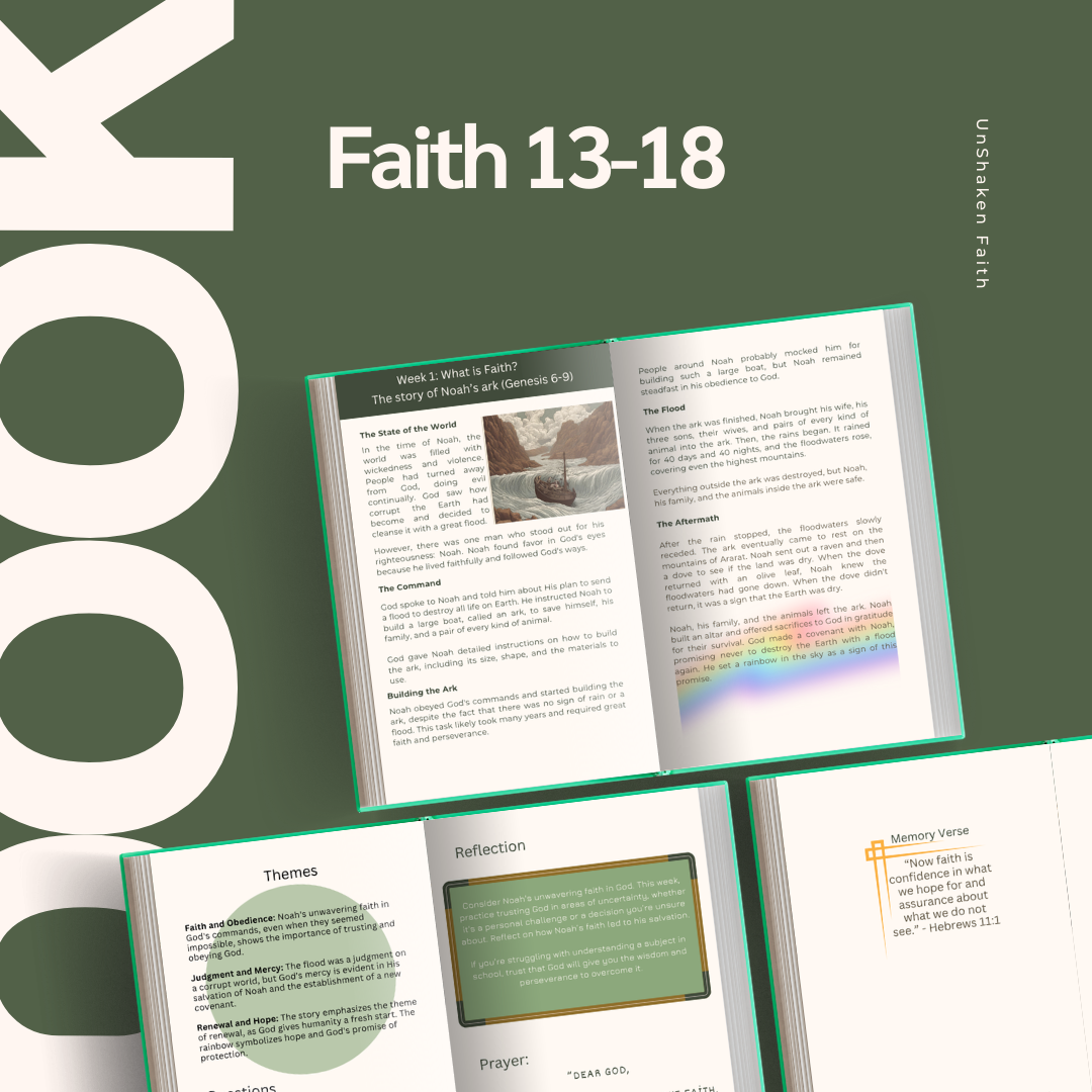 Faith Bible Study 13-18