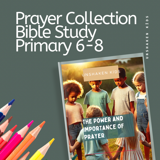Prayer Bible Study 6-8
