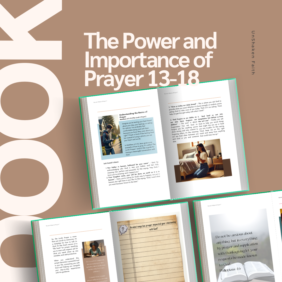 Prayer Bible Study 13-18