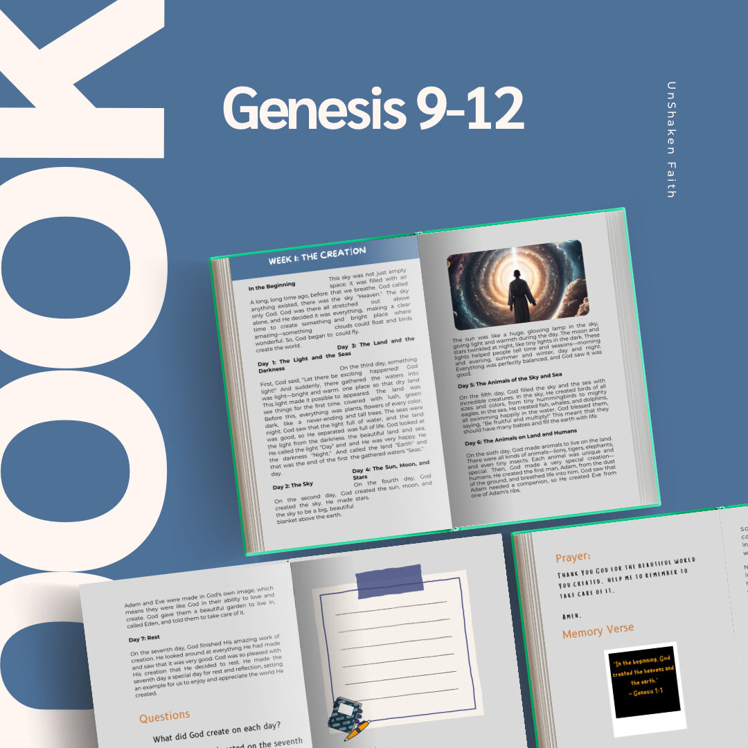 Genesis Bible Study 9-12
