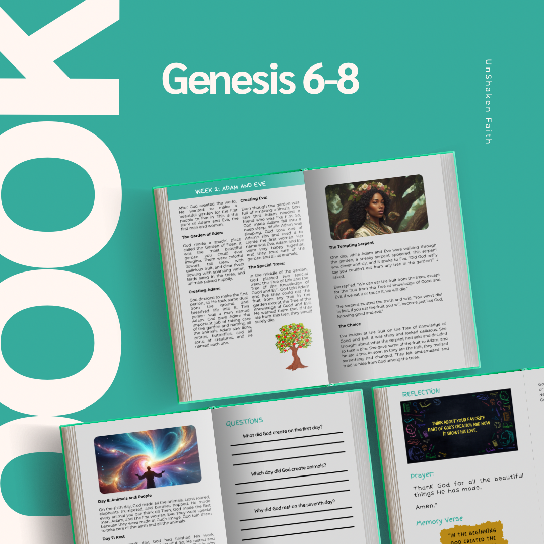 Genesis Bible Study 6-8